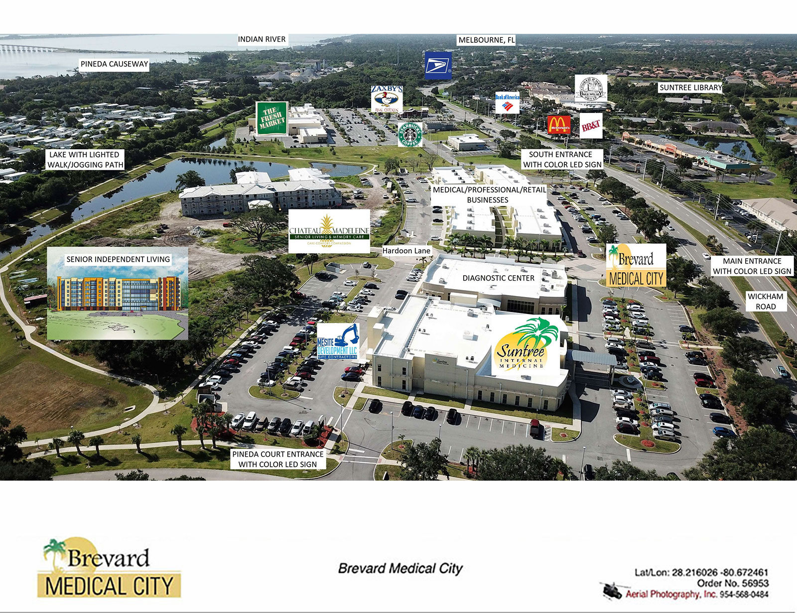 Brevard Medical City Aerial